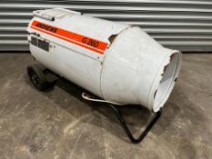 Andrews G260 LPG Fuelled 260,000 BTU Space Heater. Please Note: There is NO VAT on the Hammer