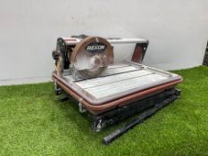 Rexton RTC200A Electric Tile Cutter & Stand 240v