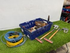 Quantity of Various Tools & Extension Leads as Lotted, Please Note: Create Not Included