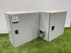 2no. Various Lockable Main Power Box as Lotted
