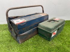 2no. Various tool Boxes & Contents Comprising Coil Spring Compressor, Various Spanners & Grips as