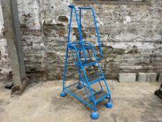 Big Dug 4 Tread Mobile Saftey Step Ladder