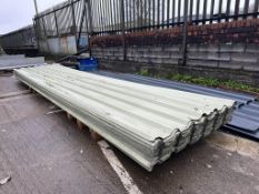 Approx. 70no. Used Profile Sheets - 5000 x 1100 mm