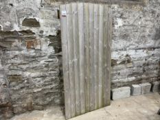 Timber Ledge & Brace Garden Gate Approx. 900 x 1800mm
