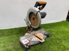 Evolution Rage 3 Multi Cut Mitre Saw 240v, Please Note: Angle Locking Clip Not Present