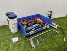 Quantity of Various Electrical Hand Tools & Various Sundries as Lotted