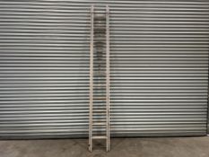 Double Extension Ladder, Fully Extended 6m