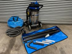 SkyVac Industrial IPX4 High Reach Cleaning & Inspection Vacuum Complete With; Camera & Case,