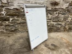 White Board, Flip Chart Easel Stand as Lotted