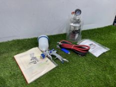 Clarke CPP2B Pressurised Paint Container & Paint Spraying Gun as Lotted