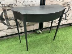 Steel Frame Console Table 900 x 400 x 770mm