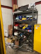 4 Tier Metal Boltless Racking & Contents Comprising, Various Used, Unused Car Parts & Filters as