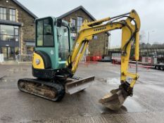 2014 Yanmar VIO25-4 Tracked Excavator, Piped, 2775kg, Transport Weight 2850Kg, 1435.9-hours,