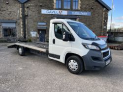 Unreserved Online Auction- 2018 Peugeot Boxer 335 Blue Hdi MWB Recovery Vehicle