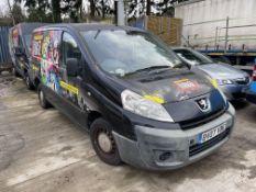 Non-Runner 2007 Peugeot Expert Van , Engine Size: 1560cc, Date of First Registration: June 2007,