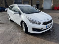 Non-Runner 2017 Kia Ceed Estate, Engine Size: 1582cc, Date of First Registration: March 2017,