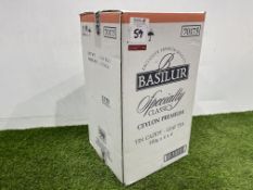 36no. Basilur Specialty Classics Ceylon Premium Tin Caddy Leaf Tea 100g