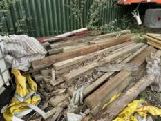 Quantity of Sawn Timber Lengths as Lotted. There is No Loading Assistance Available, Lot Located