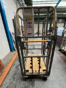 Metal Trolley on Wheels - 850 x 670 x 150 mm. Please Note: There is NO VAT on the Hammer Price of