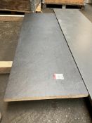 Grey Worktop - 1770 x 600 x 25 mm. Please Note: There is NO VAT on the Hammer Price of this Lot.