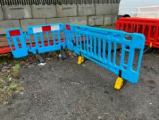 Traffic Management Barriers. Please Note: There is NO VAT on the Hammer Price of this Lot.