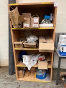 Contents of Shelving Unit comprising of Furniture Components. Please Note: There is NO VAT on the