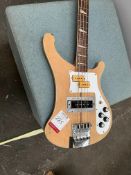 Replica Bass Guitar. Please Note: There is NO VAT on the Hammer Price of this Lot.