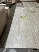 Light Grey Worktop - 3000 x 600 x 40 mm. Please Note: There is NO VAT on the Hammer Price of this