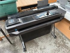 2016 HP Designjet T520 Large Format Printer. Please Note: There is NO VAT on the Hammer Price of