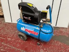50L Airmaster Tiger 8/510 Turbo Compressor Model CE50B. Please Note: There is NO VAT on the Hammer