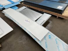 Quantity of Composite Aluminium Sheeting - Sizes Vary. Please Note: There is NO VAT on the Hammer