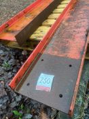 2no. RSJ Steel Beam; Overall Length 14m, Depth 255mm, Width 100mm, Thickness 6mm. Please Note: All