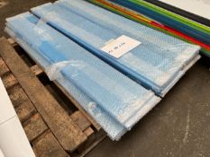 19no. Acrylic Sheets - 1380 x 200 mm. Please Note: There is NO VAT on the Hammer Price of this Lot.