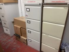 4 Draw Metal Filing Cabinet Approx. 470 x 620 x 1320mm