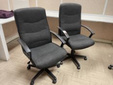 2no. Mobile Office Desk Chairs