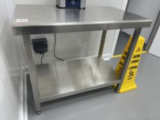 Cater-Cook Stainless Steel Prep Table Approx. 1200 x 700 x 850mm