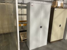 Burb Double Door Metal Stationary Cupboard Approx. 920 x 420 x 1940mm