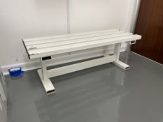 Metal Frame Double Seat Bench Approx. 1200 x 450 x 420mm