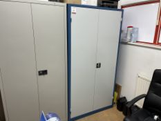 Burb Double Door Metal Stationary Cupboard Approx. 1000 x 450 x 1940mm