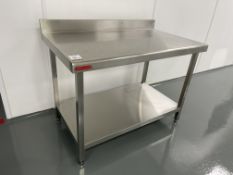 Cater-Cook Stainless Steel Prep Table Approx. 1200 x 700 x 850mm