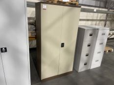 Double Door Metal Stationary Cupboard Approx. 910 x 450 x 1820mm