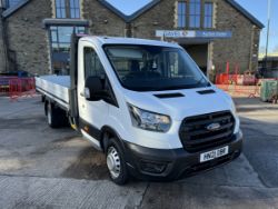 Unreserved Online Auction - 2021 Ford Transit 350 Leader EcoBlu Dropside Van