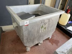 Aluminium Loading Bin as Lotted, 1020 x 1020 x 850mm, Contents Not Included