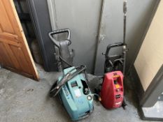 2no. Pressure Washers as Lotted