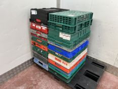 Approx 22no. Plastic Stacking Crates