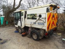 Unreserved Online Auction - Salvage 2014 Scarab Minor Dual Head Road Sweeper