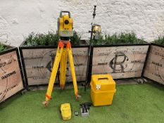 Trimble 5605 Total Station Kit Comprising; DR200+, Station Tripod, TSC2 Controller, Prism & Pole