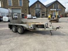 Ifor Williams GX84 Twin Axle Plant Trailer, 4ft Ramp, Please Note there is NO VAT on the HAMMER