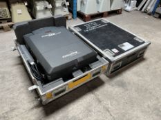Christie LX120 12000 Lumens Projector with Mobile Case. Lot Location - Vale of Glamorgan. Collection