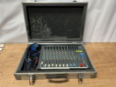Soundcraft Spirit Folio F1/12-2 Mixer & Carry Case. Lot Location - Vale of Glamorgan. Collection